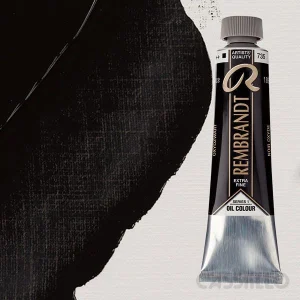 Casstillo Pintura Al Oleo Rembrandt T 9 40 Ml Negro Oxido