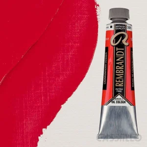 Casstillo Pintura Al Oleo Rembrandt T 9 40 Ml Rojo Cadmio Oscuro