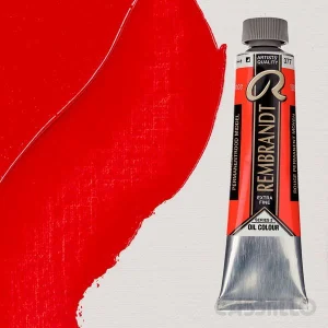 Casstillo Pintura Al Oleo Rembrandt T 9 40 Ml Rojo Permanente Medio