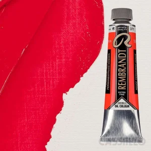 Casstillo Pintura Al Oleo Rembrandt T 9 40 Ml Rojo Permanente Oscuro