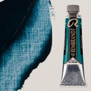 Casstillo Pintura Al Oleo Rembrandt T 9 40 Ml Verde Ultramar