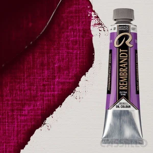 Casstillo Pintura Al Oleo Rembrandt T 9 40 Ml Violeta Permanente Medio