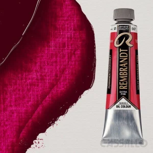 Casstillo Pintura Al Oleo Rembrandt T 9 40 Ml Violeta Rojo Permanente