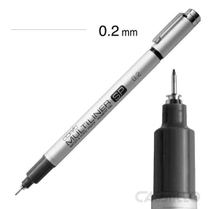 Casstillo Rotulador Calibrado Copic Multiliner Sp 02 Mm