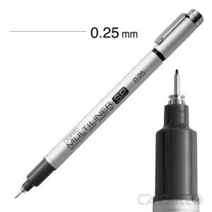 Casstillo Rotulador Calibrado Copic Multiliner Sp 025 Mm