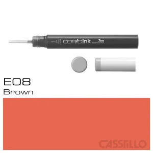 Casstillo Tinta Copic Ink Typ 12Ml E08