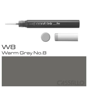 Casstillo Tinta Copic Ink Typ 12Ml W8
