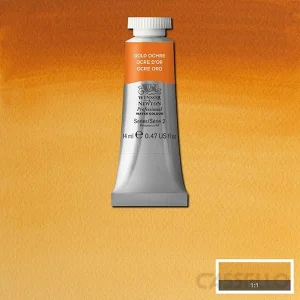 Casstillo Winsor And Newton Acuarela 14 Ml 285 Ocre Oro S2