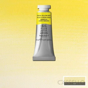 Casstillo Winsor And Newton Acuarela 14 Ml 348 Amarillo Limon Oscuro S2