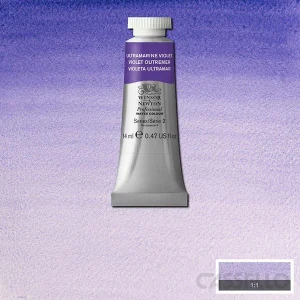 Casstillo Winsor And Newton Acuarela 14 Ml 672 Violeta Ultramar S2