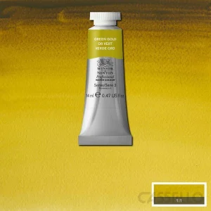 Casstillo Winsor And Newton Acuarela 14 Ml Oro Verde