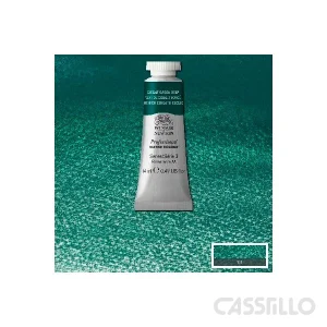 Casstillo Winsor And Newton Acuarela 14 Ml Verde Cobalto Oscuro