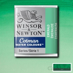 Casstillo Winsor Newton Acuarela Cotman 1 2 Godet Verde Esmeralda