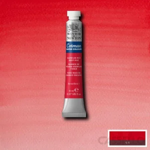 Château Winsor Newton aquarelle Cotman 8 ml 098 ton rouge cadmium foncé