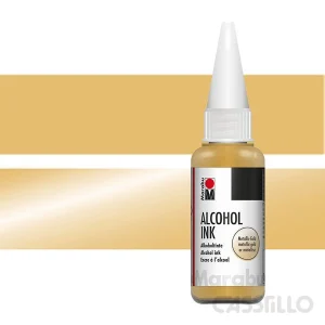Casstillo Marabu Alcohol Ink 20Ml Metallic Gold 784