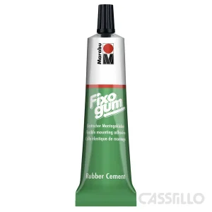 Casstillo Marabu Cola De Caucho Fixogum 50G