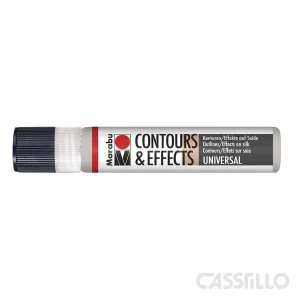 Casstillo Marabu Contourseffects 25Ml 782 Metalico Plata