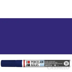 Casstillo Marabu Rotulador Para Porcelana 1 2Mm 293 Azul Noche