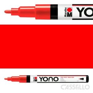Casstillo Marabu Yono Rotulador Acrilico 0 5 1 5 Mm Cereza 125