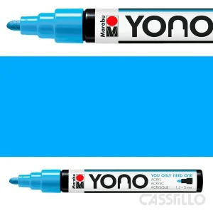 Casstillo Marabu Yono Rotulador Acrilico 1 5 3 Mm Azul Pastel 256