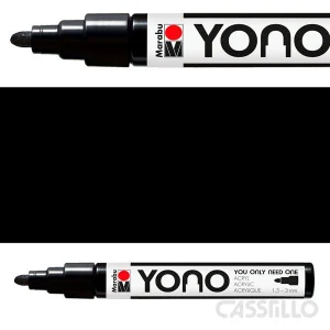 Casstillo Marabu Yono Rotulador Acrilico 1 5 3 Mm Negro 073