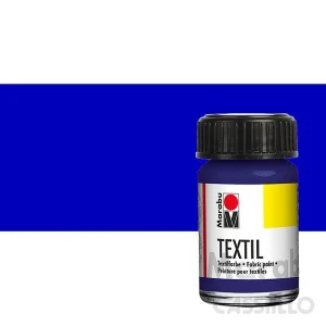 Casstillo Pintura Marabu Textil 15Ml 051 Violeta Oscuro