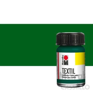 Casstillo Pintura Marabu Textil 15Ml 068 Verde Oscuro