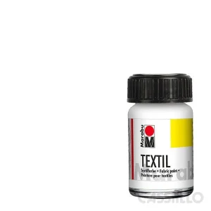 Casstillo Pintura Marabu Textil 15Ml 070 Blanco