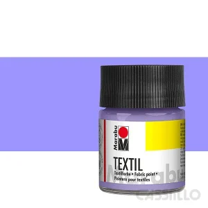 Casstillo Pintura Para Ropa Marabu Textil 50Ml 035 Lila