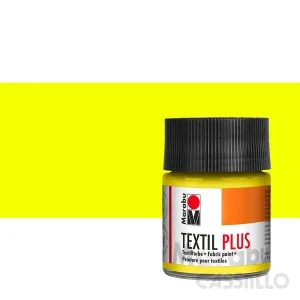 Casstillo Pintura Para Ropa Marabu Textil Plus 50Ml 020 Limon