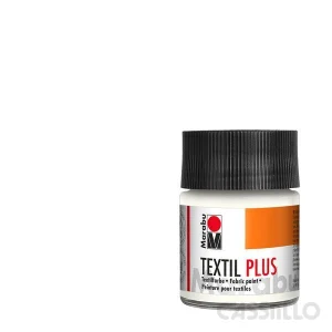Casstillo Pintura Para Ropa Marabu Textil Plus 50Ml 070 Blanco