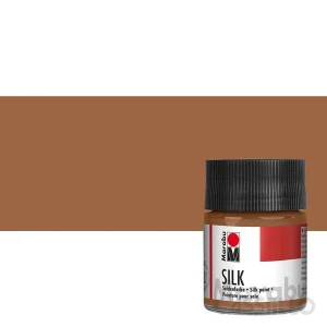 Casstillo Pintura Para Seda Marabu Silk 50Ml 046 Marron Medio