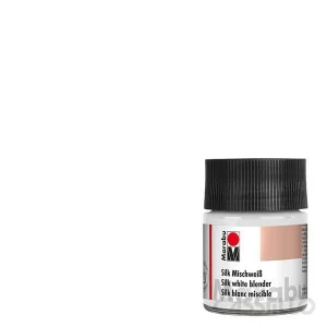 Casstillo Pintura Para Seda Marabu Silk 50Ml Blanco Mezclador