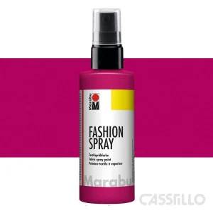 Casstillo Pintura Textil Marabu Fashion Spray 100Ml 005 Frambuesa