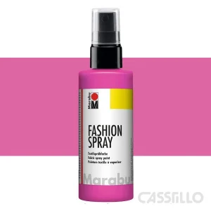 Casstillo Pintura Textil Marabu Fashion Spray 100Ml 033 Rosa