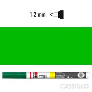 Casstillo Rotulador Para Tela Marabu Textil Painter 1 2Mm 067 Verde
