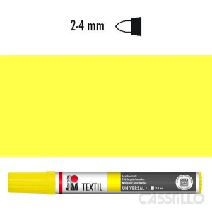 Casstillo Rotulador Para Tela Marabu Textil Painter 2 4Mm 020 Limon