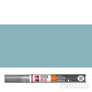 Casstillo Rotulador Para Tela Marabu Textil Painter Plus 3Mm 782 Plata