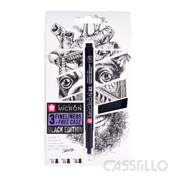 Sakura Pigma Micron Black Edition Set 36 (5)