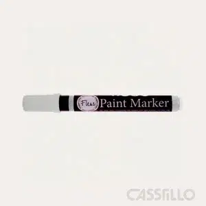 Casstillo Fleur Paint Rotulador 2 4Mm Titanium White F01