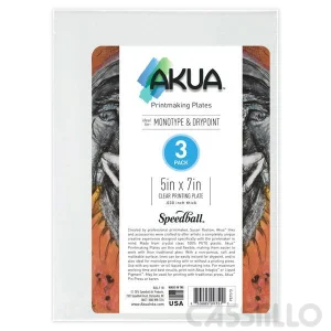 Casstillo Speedball Akua Planchas Para Grabado Calcograbado Set 3 127X177Cm