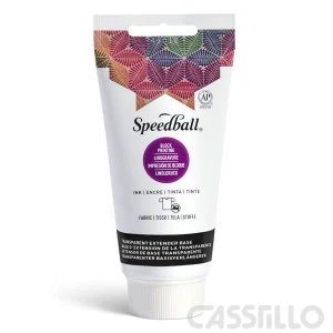 Casstillo Speedball Base Transparente De Tinta Impresion En Relieve Para Tela 75Ml
