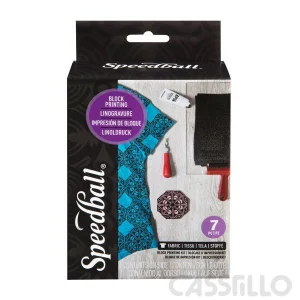 Casstillo Speedball Kit Iniciacion Impresion En Relieve En Tela