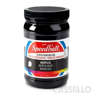 Casstillo Speedball Tinta Acrilica Para Serigrafia En Paper 947Ml Negro