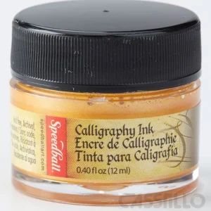 Casstillo Speedball Tinta Acrilica Pigmentada 12Ml Oro