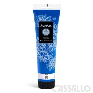 Casstillo Speedball Tinta Impresion Relieve Base Agua 150Ml Azul