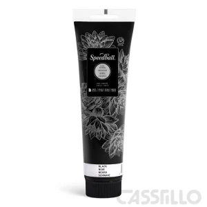 Casstillo Speedball Tinta Impresion Relieve Base Agua 150Ml Negro
