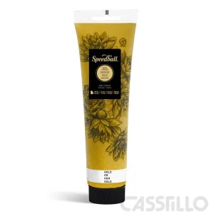 Casstillo Speedball Tinta Impresion Relieve Base Agua 150Ml Oro