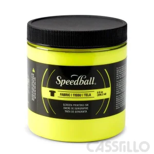 Casstillo Tinta Serigrafia Speedball 237 Ml Amarillo Fluo