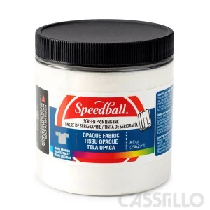 Casstillo Tinta Serigrafia Speedball 237 Ml Blanco Perla